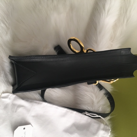 Vavvoune Black Leather Mishe Handbag - Picture 5 of 8